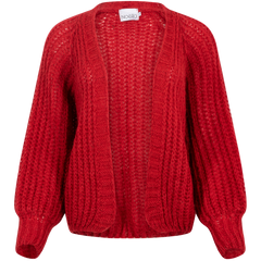 Joseph Cardigan Solid - Dark Red
