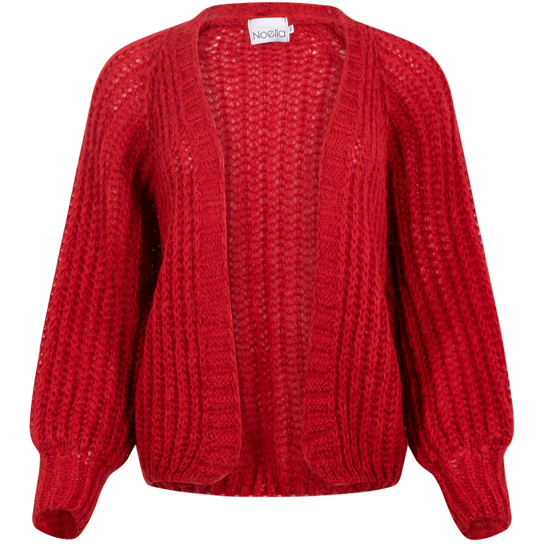 Joseph Cardigan Solid - Dark Red