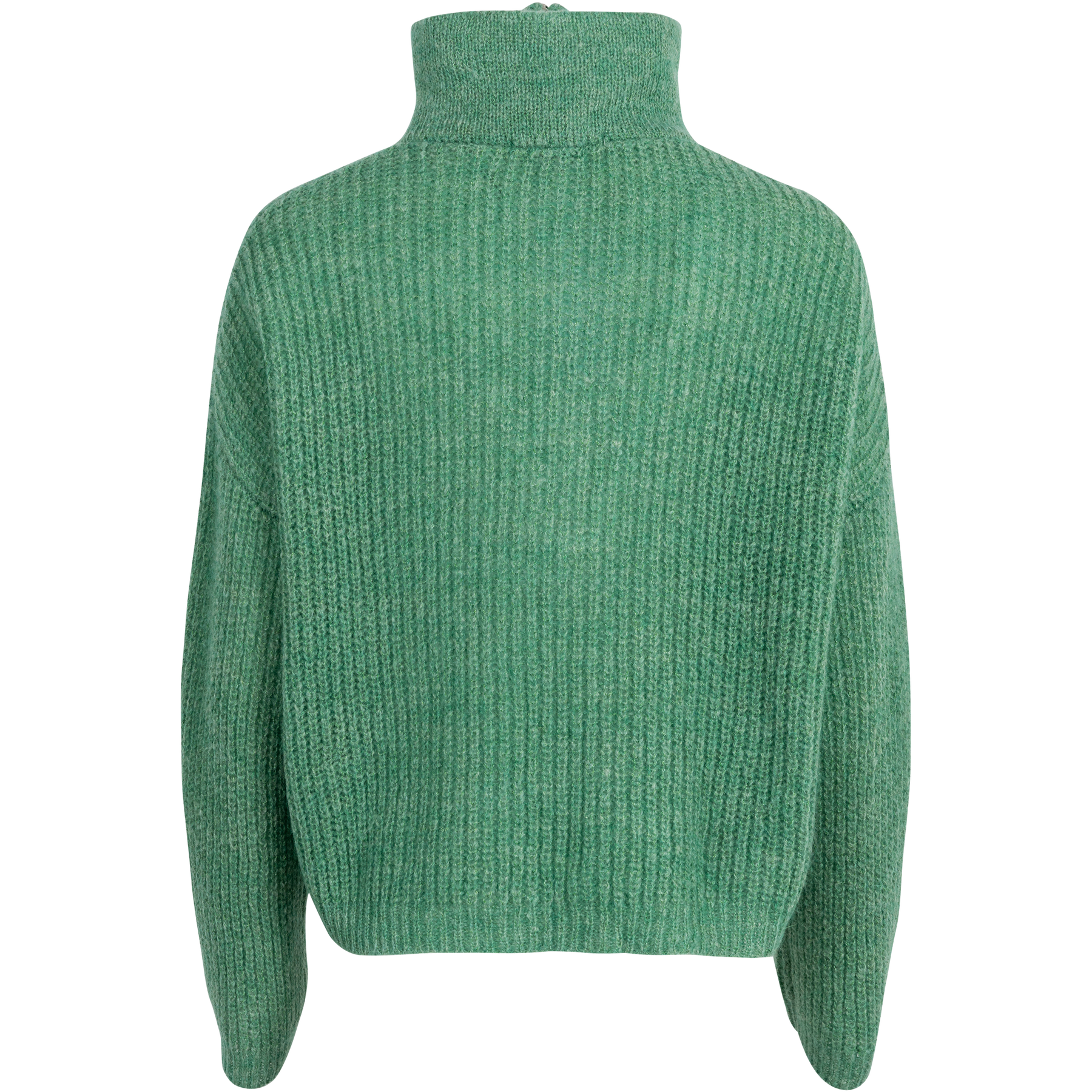 Florie Zip Knit - Sea Green