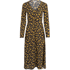 Moss Crepe Rose Midi Dress - Frosted Floral Ditsy