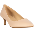 Alina Flex Leather Kitten Pump - Light Blush