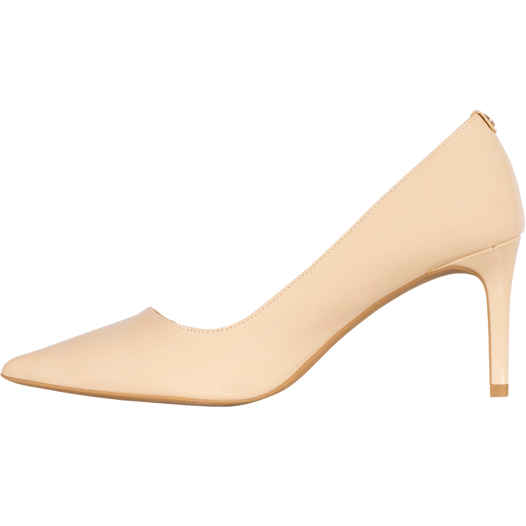 Alina Flex Faux Patent Leather Pump - Light Blush