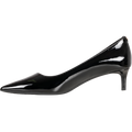 Alina Flex Patent Kitten Pump - Black