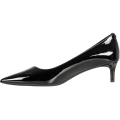 Alina Flex Patent Kitten Pump - Black