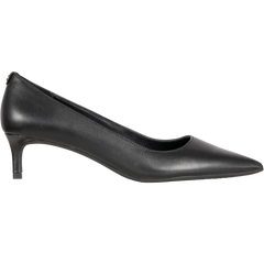 Alina Flex Leather Kitten Pump - Black
