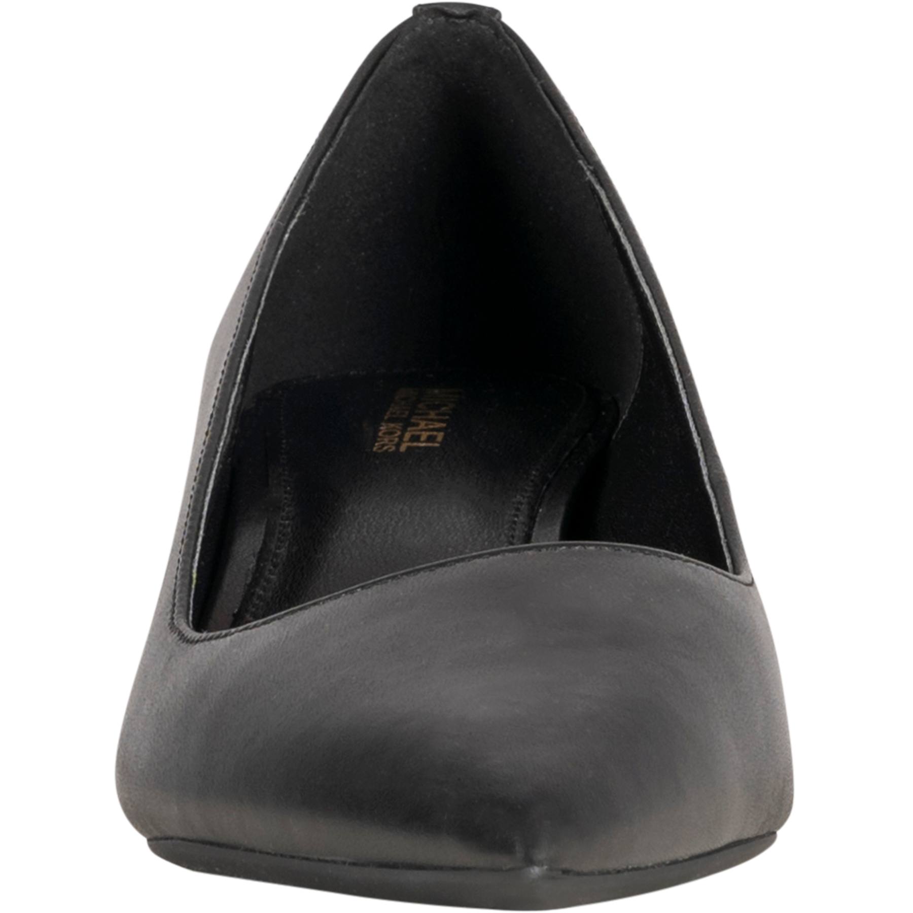 Alina Flex Leather Kitten Pump - Svart