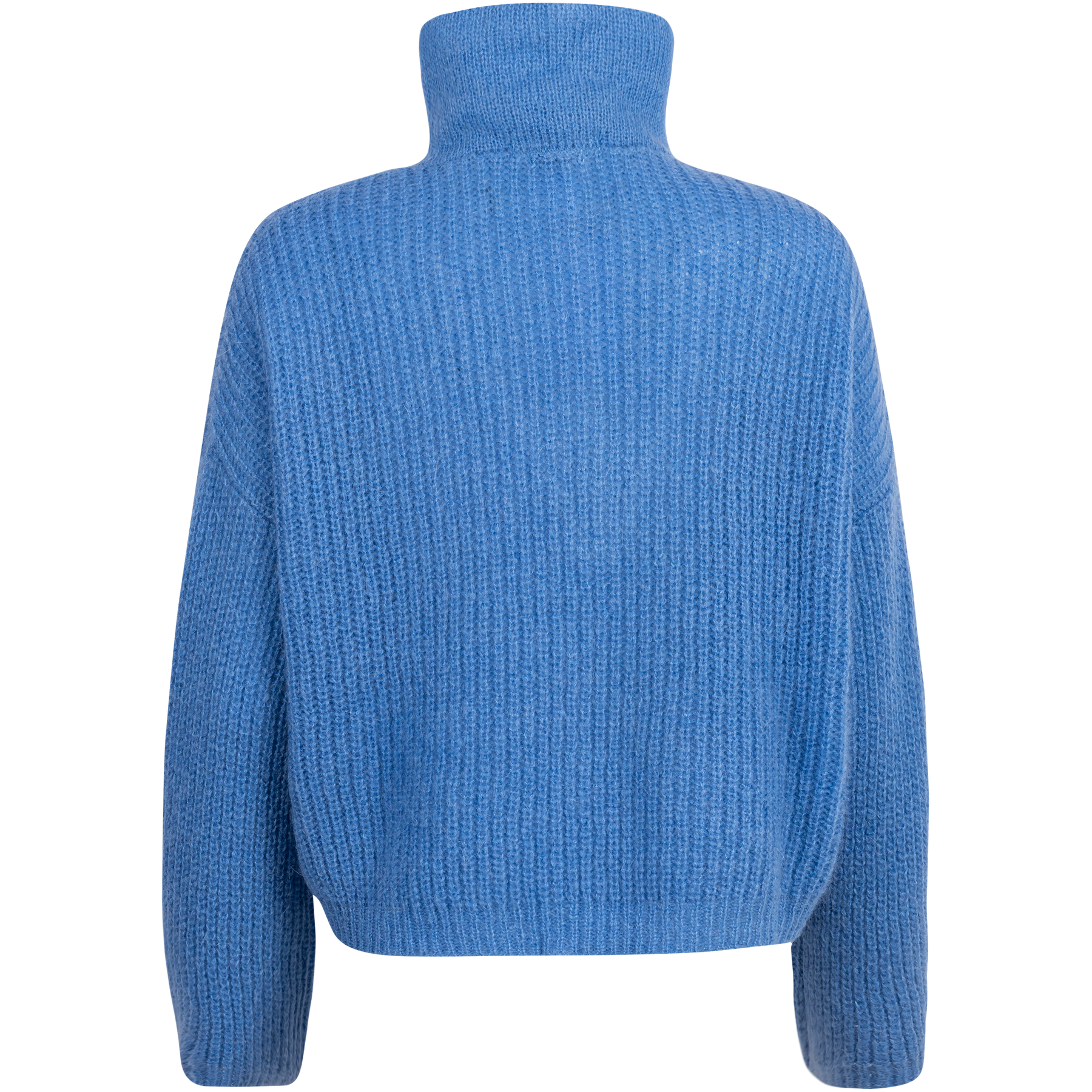 Florie Zip Knit - Azure Blue