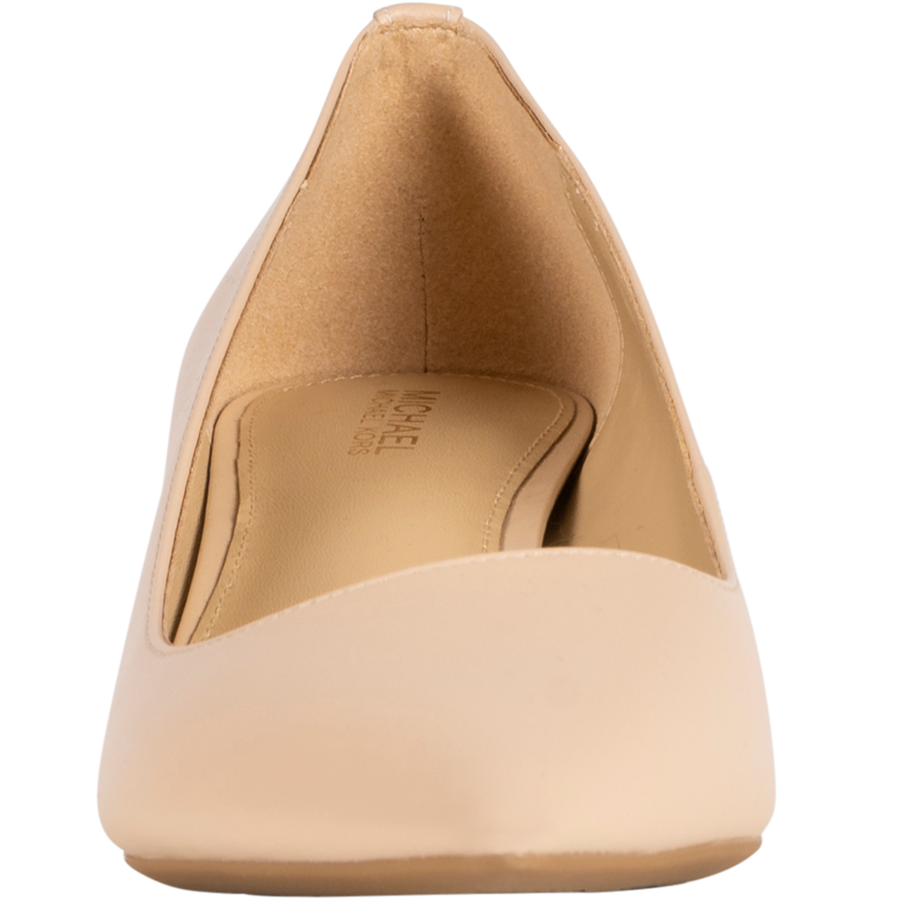 Alina Flex Leather Kitten Pump - Light Blush