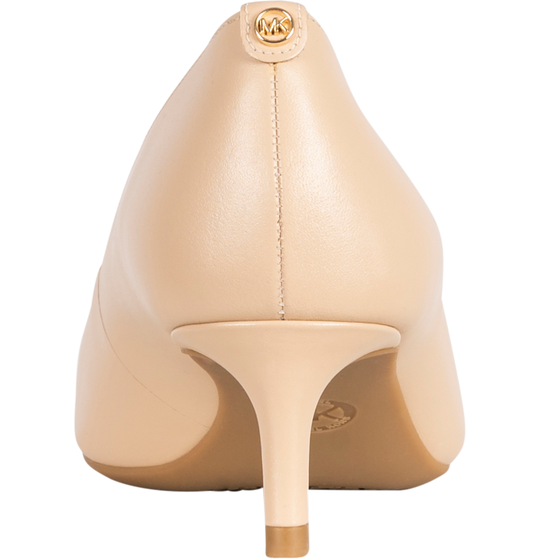 Alina Flex Leather Kitten Pump - Light Blush