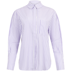 Helen Shirt - Lilac Stripe