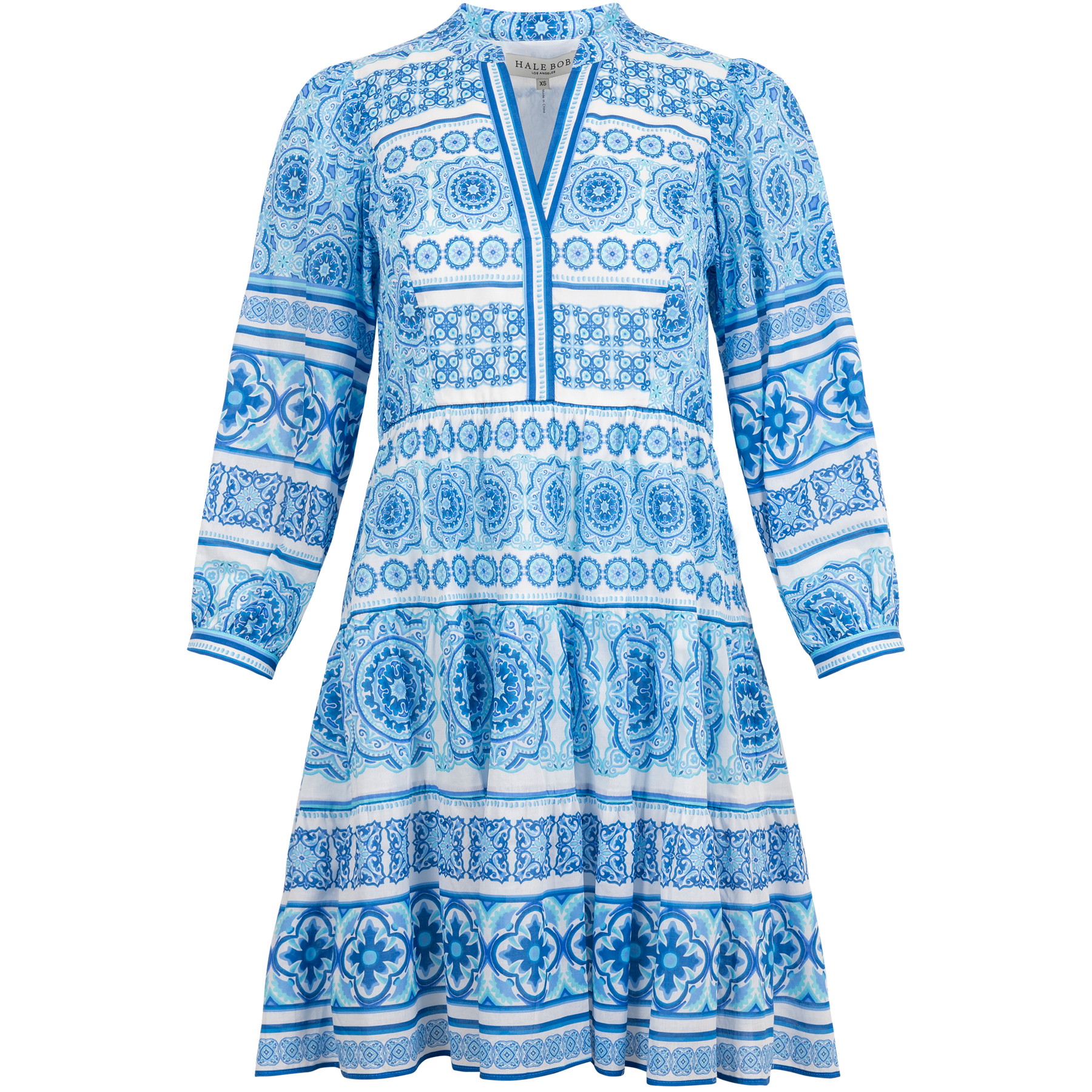 Elspeth Dress Short - Blue