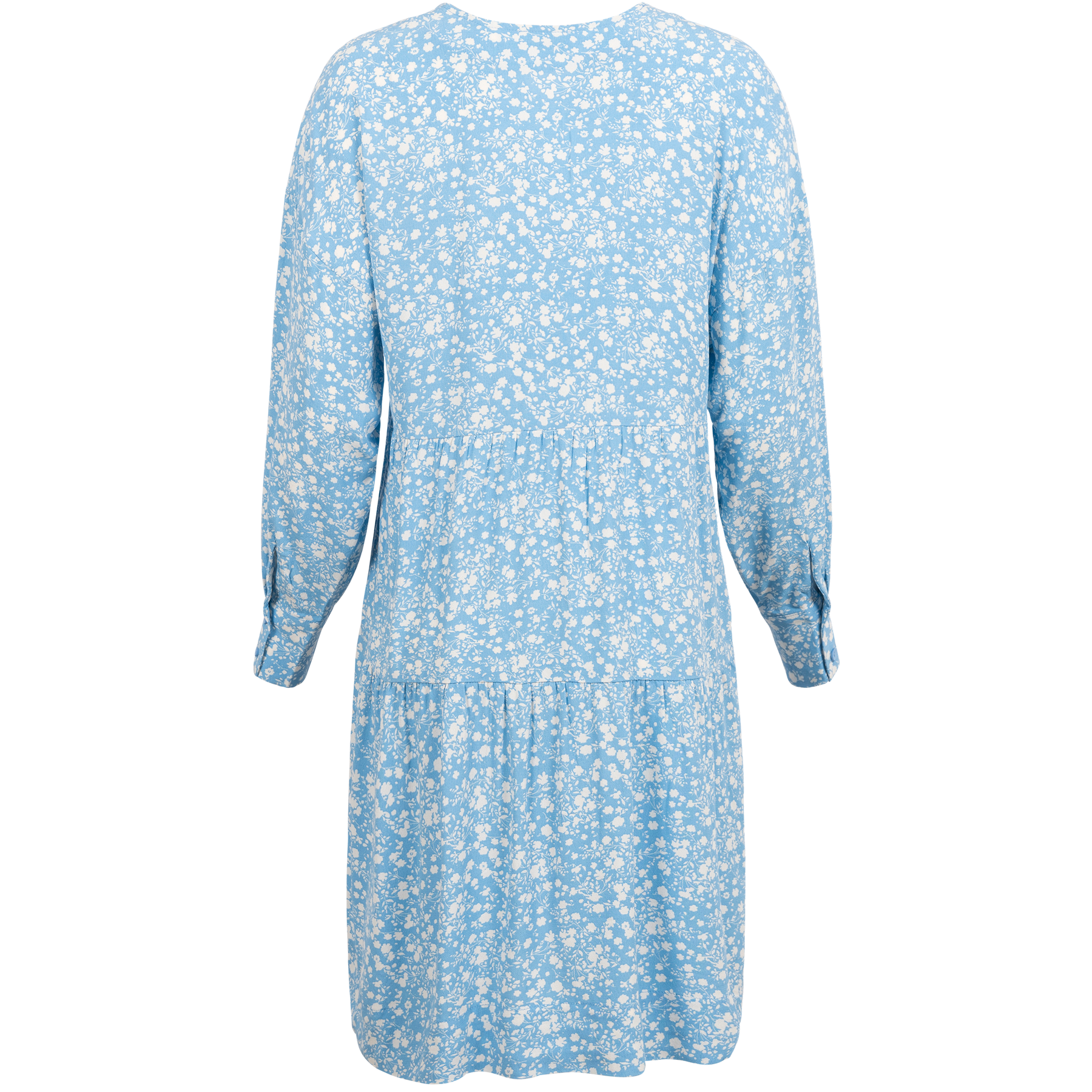 NORR Bomba Short Dress - Blå Blommig Klänning