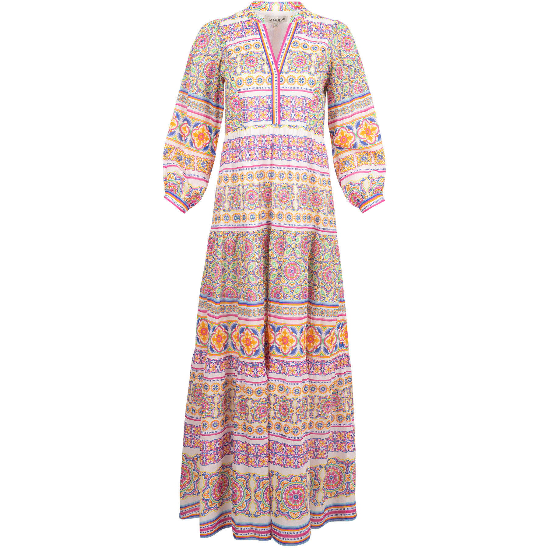 Elspeth Long Dress - Pink