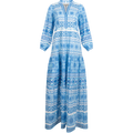 Elspeth Long Dress - Blue