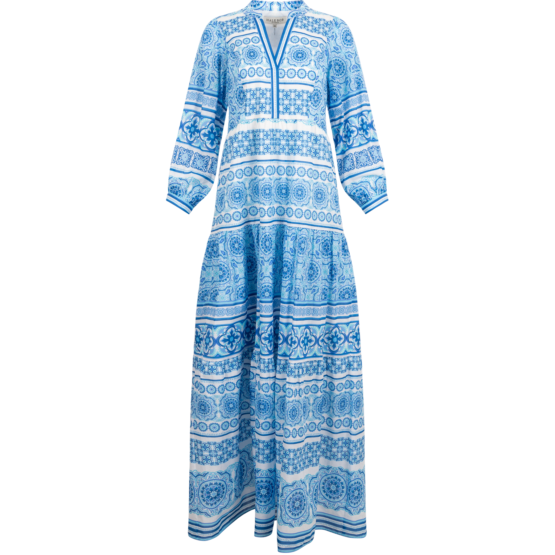 Elspeth Long Dress - Blue