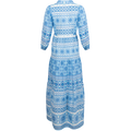 Elspeth Long Dress - Blue
