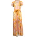 Feya Long Dress - Pink