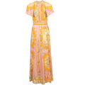 Feya Long Dress - Pink