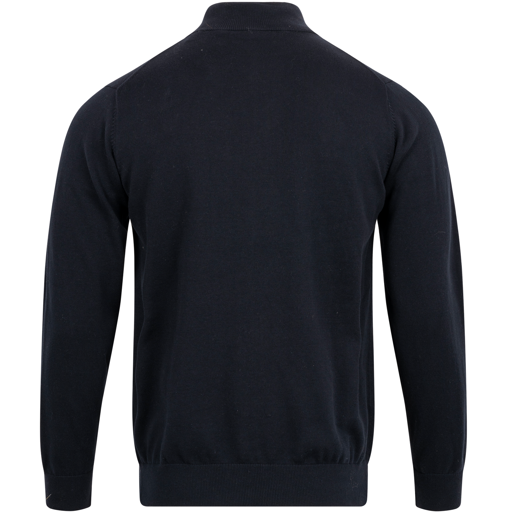 Classic Cotton Half Zip - Evening Blue