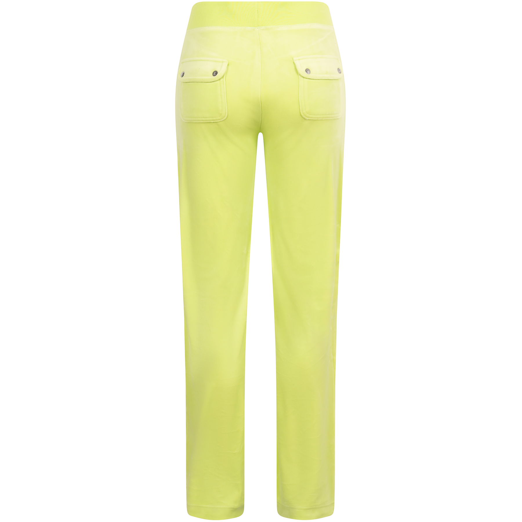 Del Ray Classic Velour Pant Pocket - Sharp Green