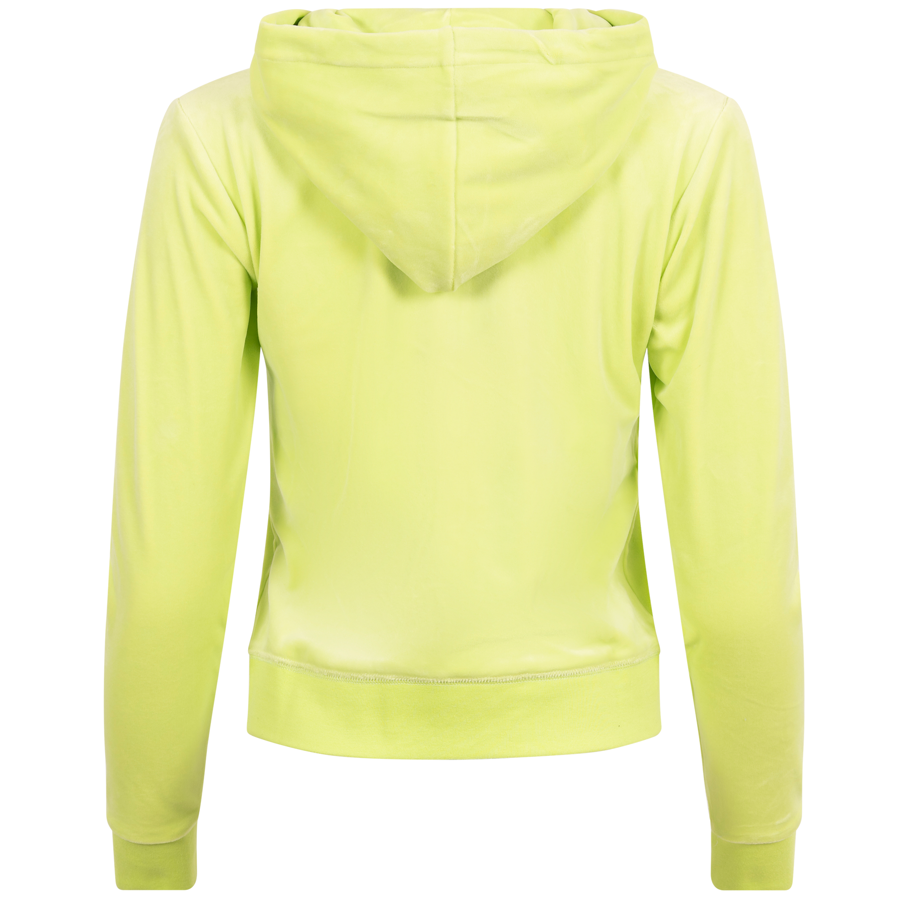Robertson Classic Velour Zip Hoodie - Sharp Green