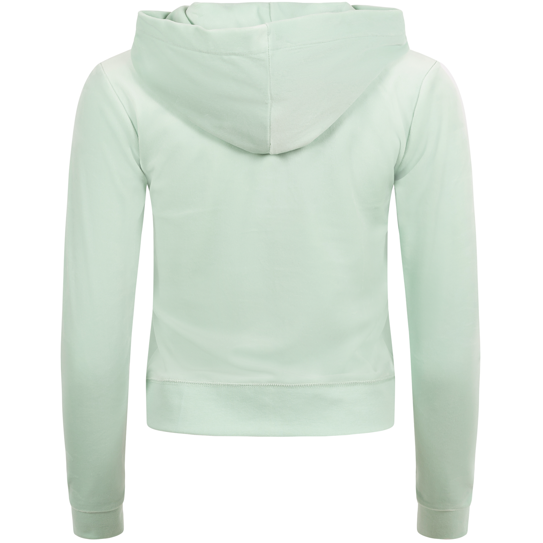 Robertson Classic Velour Zip Hoodie - Grayed Jade
