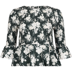 Paola Blouse - Creme Flower