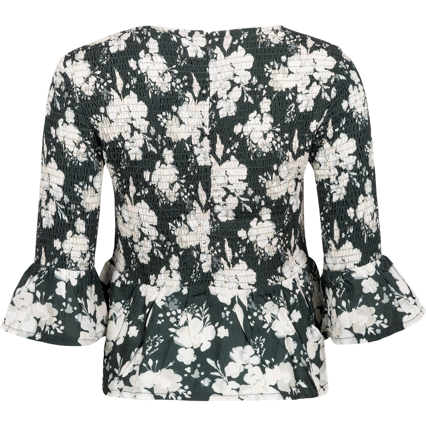 Paola Blouse - Creme Flower