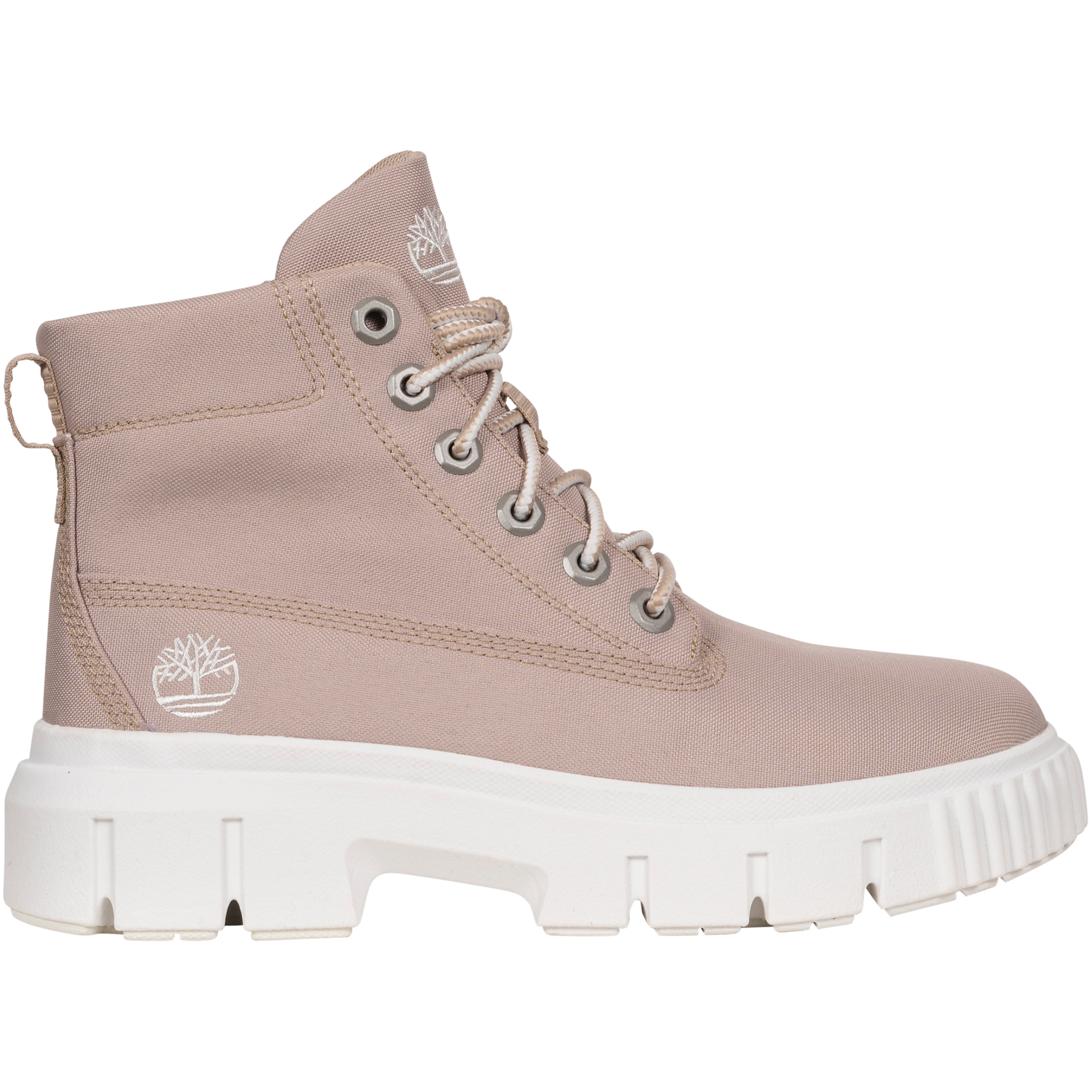 Greyfield Fabric Boot - Light Beige Canvas
