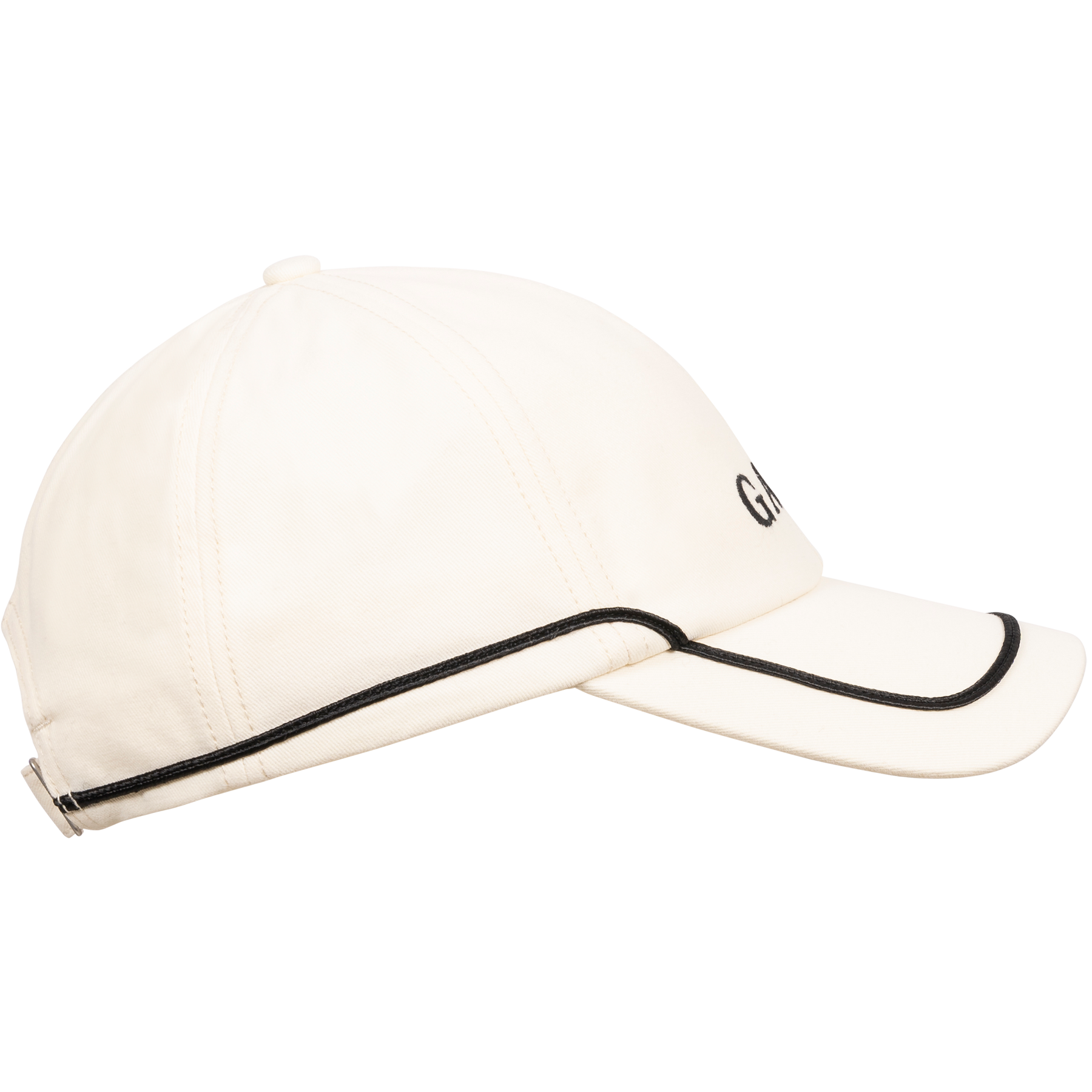 Contrast Stitch Cap - Cream