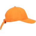 Tonal Embroidery Cap - Pumpkin Orange