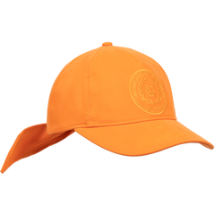 Tonal Embroidery Cap - Pumpkin Orange