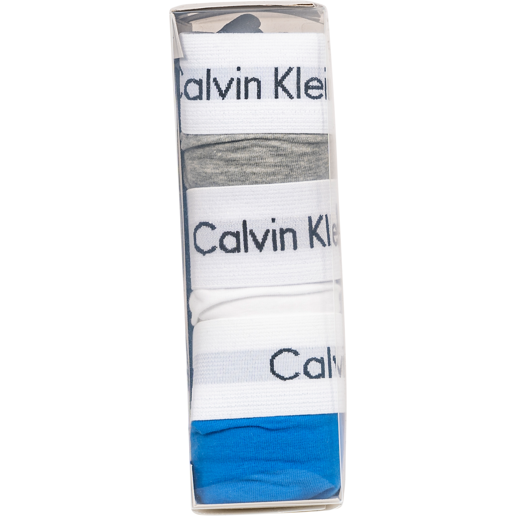 Boxer Brief 3PK - Gry Hthr, Wht, Palace Blue W/ Wh Wb