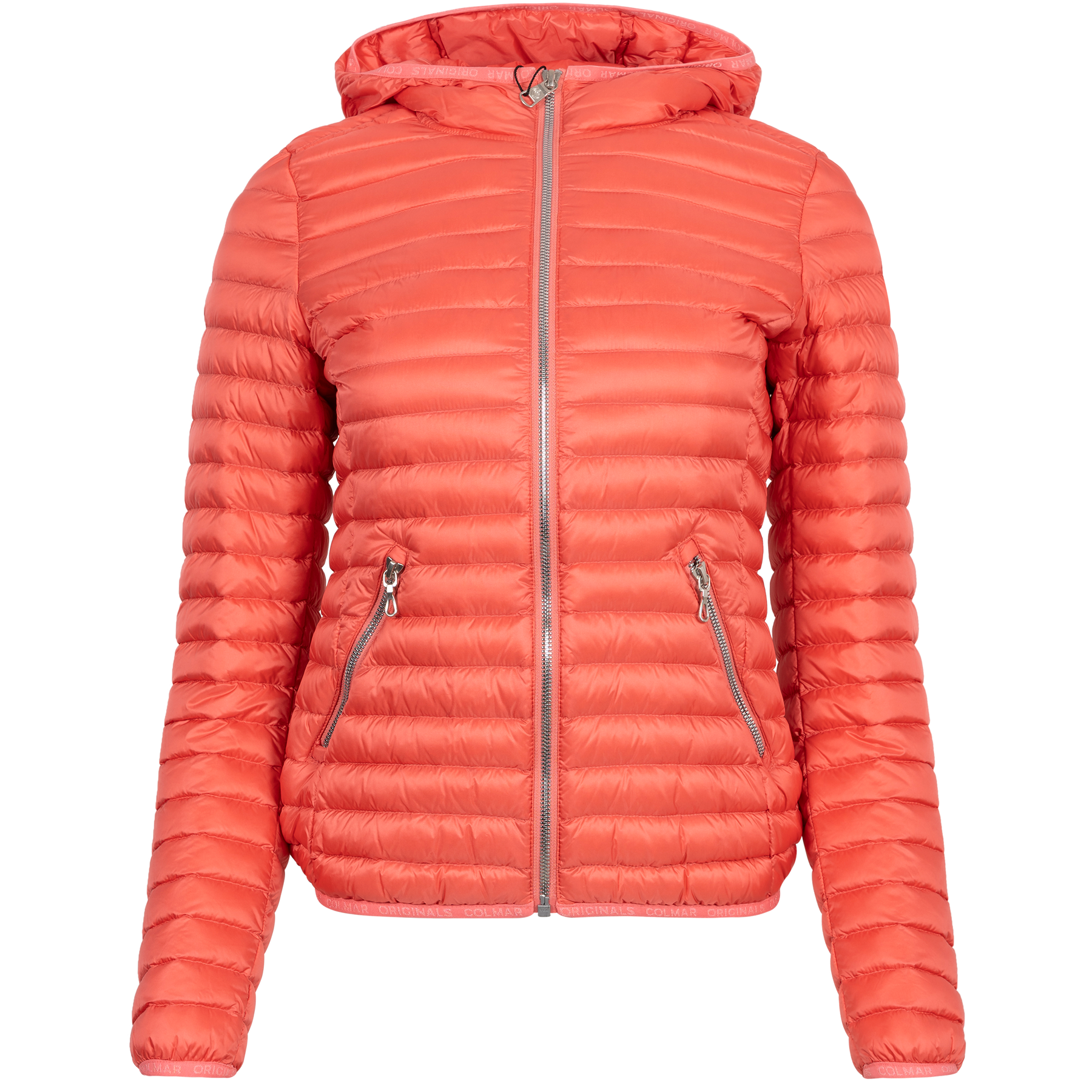 2224U Hooded Down Jacket - Spiced Coral
