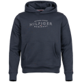 Hilfiger Curve Logo Hoody - Desert Sky