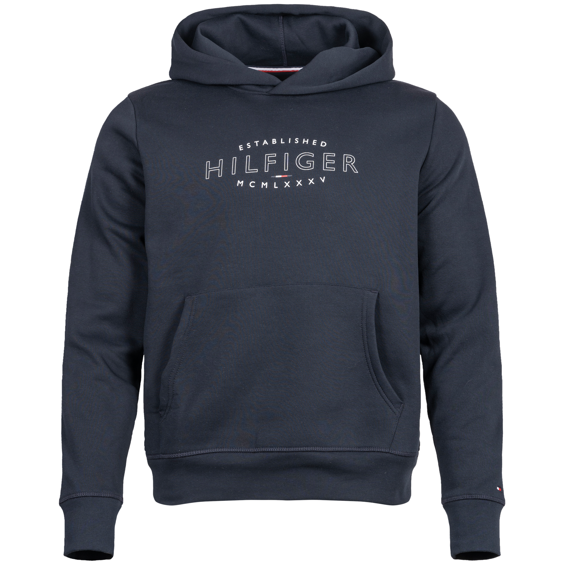 Hilfiger Curve Logo Hoody - Desert Sky