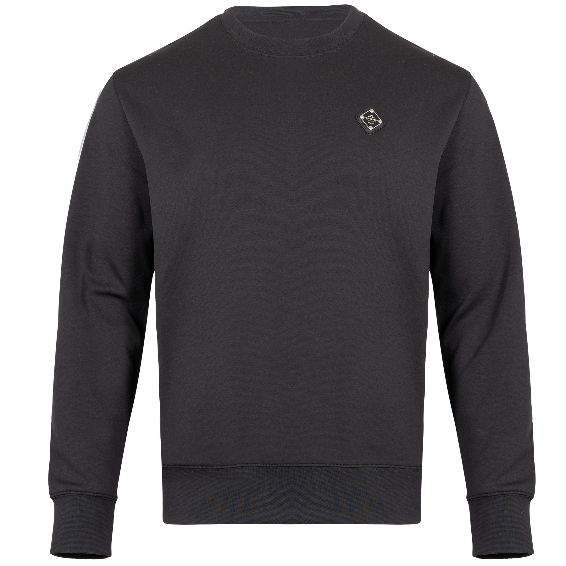 Creed Interlock Crew Neck - Black