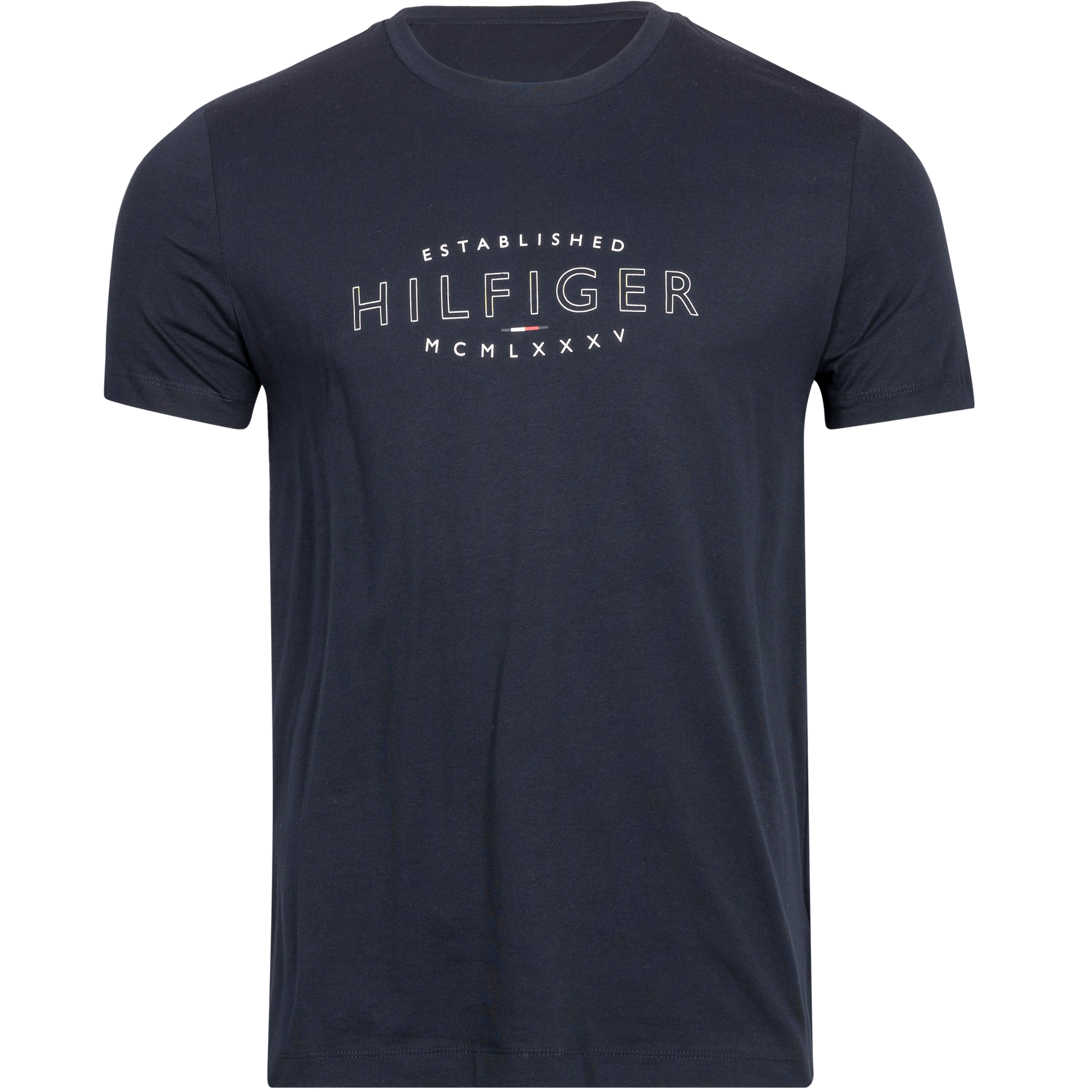 Hilfiger Curve Logo Tee - Desert Sky