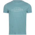 Hilfiger Curve Logo Tee - Frosted Green