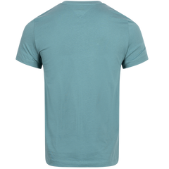 Hilfiger Curve Logo Tee - Frosted Green