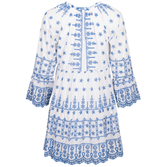 Amaryllis Dress Solid - White