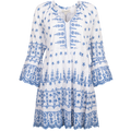 Amaryllis Dress Solid - White