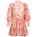 Cotton Slub Mini Dress - Daisy Garden