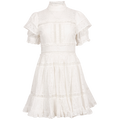 Iro Mini Lace Dress - White