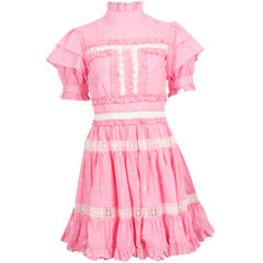 Iro Mini Dress - Blush Pink