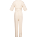 Viva 2/4 Long Linen Jumpsuit - Sandshell