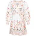 Juliette Dress - Soft Floral Sky Blue