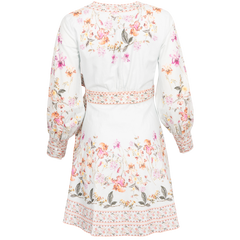 Juliette Dress - Soft Floral Sky Blue