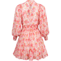 Georgette Mini Dress - Pink Blossom