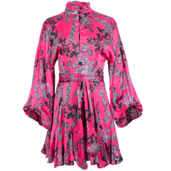 Aliah Dress - Paisley Pink